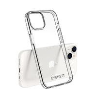 Cygnett AeroShield Apple iPhone 2022 6.1' Clear Protective Case - Clear (CY4169CPAEG), Shock Absorbent TPU Frame, Scratch-Resistant, Perfect fit