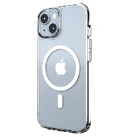 Cygnett AeroMag Apple iPhone 15 (6.1") Magnetic Clear Case - (CY4578CPAEG), Raised Edges, TPU Frame, Hard-Shell Back, Magsafe Compatible,4FT DropProof