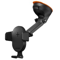 Cygnett EasyMount Universal Car Window or Dash Extendable Mount - Black (CY4624WLCCH),Extendable Arm (up to 250mm),Universal Grip for iPhone & Android