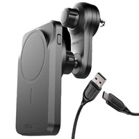 Cygnett MagDrive - Magnetic Car Mount – Vent with MagMove 5,000mAh Power Bank  - (CY4626PBCHE)