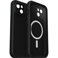 OtterBox FRE Magsafe Apple iPhone 14 Case Black - (77-90178), DROP+ 5X Military Standard, 2M WaterProof, Built-In Screen Protector, 360 Protection