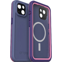 OtterBox Apple iPhone 14 FRE Series Case for Magsafe - Valor (Purple) (77-90180), 5x Military Standard Drop Protection, WaterProof, 360 Protection
