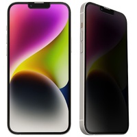 OtterBox Amplify Glass Privacy Apple iPhone 14 Plus / iPhone 13 Pro Max Screen Protector - (77-88988), Antimicrobial, 5x Anti-Scratch,Reinforced Edges