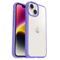 OtterBox React Apple iPhone 14 Plus Case Purplexing (Purple) - (77-88878), Antimicrobial, DROP+ Military Standard, Raised Edges, Hard Case, Soft