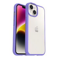 OtterBox React Apple iPhone 14 Case Purplexing (Purple) - (77-88886),Antimicrobial,DROP+ Military Standard,Raised Edges,Hard Case,Soft Grip,Ultra-Slim