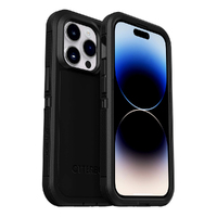 OtterBox Apple iPhone 14 Pro Defender Series XT Case with MagSafe - Black (77-89118), 5X Military Standard Drop Protection, Dual-Layer, Port Covers