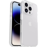 OtterBox React Apple iPhone 14 Pro Case Clear - (77-88892), Antimicrobial, DROP+ Military Standard, Raised Edges, Hard Case, Soft Grip, Ultra-Slim