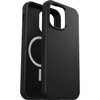 OtterBox Symmetry+ MagSafe Apple iPhone 14 Pro Max Case Black - (77-89062), Antimicrobial, DROP+ 3X Military Standard, Raised Edges