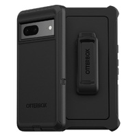 OtterBox Defender Google Pixel 7 5G (6.3") Case Black - (77-89586), DROP+ 4X Military Standard, Multi-Layer, Included Holster, Raised Edges, Rugged