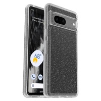 OtterBox Symmetry Clear Google Pixel 7 5G (6.3") Case Stardust (Clear Glitter) - (77-89945), Antimicrobial, DROP+ 3X Military Standard, Raised Edges
