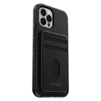 OtterBox Wallet for MagSafe - Shadow Black (77-82593), Soft touch, Durable Synthetic Leather, Strong Magnetic alignment, Detachable wallet