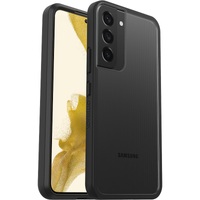 OtterBox React Samsung Galaxy S22 5G (6.1") Case Black Crystal (Clear/Black) - (77-86608),Antimicrobial,DROP+ Military Standard,Raised Edges,Hard Case