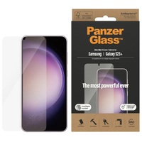 PanzerGlass Samsung Galaxy S23+ 5G (6.6') Screen Protector Ultra-Wide Fit - (7316), AntiBacterial, Drop Protection, Include EasyAligner