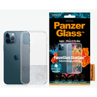 PanzerGlass??? ClearCase???Apple iPhone 12 Pro Max - AntiBacterial (0250), Scratch resistant, Anti greasy, Anti Ageing