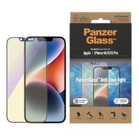PanzerGlass Apple iPhone 14 / iPhone 13 / iPhone 13 Pro Anti-Blue Light Screen Protector Ultra-Wide Fit - (2791), AntiBacterial,Scratch Resistant, 2YR