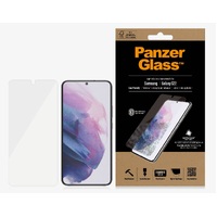 PanzerGlass Samsung Galaxy S22 5G Screen Protector (7293) Black- Full silicone, AntiBacterial, Shock resistant,  Scratch resistant, Case Friendly