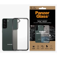 PanzerGlass Samsung Galaxy S22+ HardCase Crytal - Black (0372), 2 x military grade (MIL-STD-810H), Compatible with wireless charging