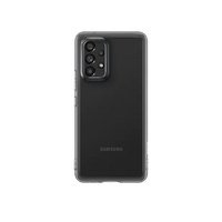Samsung Galaxy A53 5G Soft Clear Cover - Black (EF-QA536TBEGWW), Sleek & Subtle, Battles against Bumps & Scratches, Durable & Flexible material
