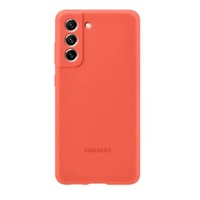 Samsung Galaxy S21 FE 5G Silicone Cover - Coral (EF-PG990TPEGWW), Color Choices For Any Style, Level Up Your Style, Soft On Your Hands