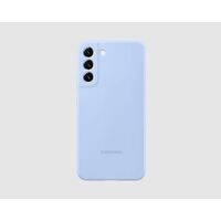 Samsung Galaxy S22+ Silicone Cover - Arctic Blue (EF-PS906TLEGWW), Shape Sleek and Streamlined While Helping to Provide Protection