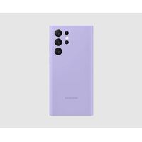 Samsung Galaxy S22 Ultra Silicone Cover - Fresh Lavender (EF-PS908TVEGWW), Shape Sleek and Streamlined While Helping to Provide Protection