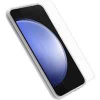 OtterBox React Case with OtterBox Glass Samsung Galaxy S23 FE Clear - (78-81278), DROP+ Military Standard Case , Drop+ Protection Screen Protector