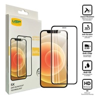 USP Apple iPhone SE (3rd & 2nd Gen) and iPhone 8/7 Armor Glass Full Cover Screen Protector - White, 5X Anti Scratch Technology