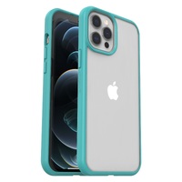 OtterBox React Apple iPhone 12 Pro Max Case Sea Spray (Clear/Blue) - (77-80164), Raised Screen Bumpers, Ultra-Slim, Soft Touch Edges Great Grip