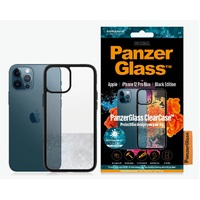 PanzerGlass??? ClearCase??? iPhone 12 Pro Max - Black Edition (0253) , Slim Fashionable Design