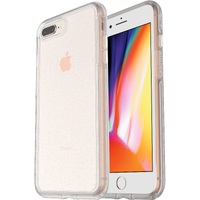 OtterBox Symmetry Clear Apple iPhone 8 Plus / iPhone 7 Plus Case Stardust (Clear Glitter) - (77-56917), Antimicrobial, DROP+ 3X