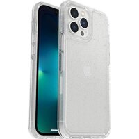 OtterBox Symmetry Clear Apple iPhone 13 Pro Max / iPhone 12 Pro Max Case Stardust (Clear Glitter) -(77-83509),Antimicrobial,DROP+ 3X Military Standard
