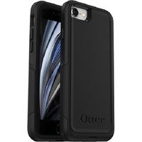OtterBox Commuter Apple iPhone SE (3rd & 2nd Gen) and iPhone 8/7 Case Black - (77-56650), Antimicrobial, DROP+ 3X Military Standard, Dual-Layer
