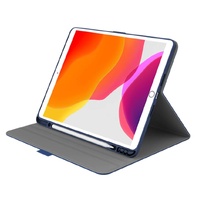 Cygnett TekView Apple iPad (10.2") (9th/8th/7th Gen) Case - Navy/Blue (CY3063TEKVI), Apple Pencil Holder, 360° Protection, Perfect fit, Slimline