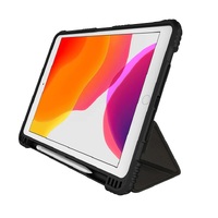 Cygnett WorkMate Evolution Apple iPad (10.2') (7th, 8th & 9th Gen) Protective Case - Black/Charcoal (CY3076CPWOR), 360 Heavy Duty Protection, Rugged