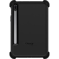 OtterBox Defender Samsung Galaxy Tab S8 / Galaxy Tab S7 (11') Case Black - (77-65205), Built-in Screen Protector, Multi-Layer, Port Covers