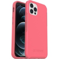 OtterBox Apple iPhone 12 / iPhone 12 Pro Symmetry Series+ Antimicrobial Case with MagSafe - Tea Petal Pink (77-80494), Durable Protection, Ultra-Slim