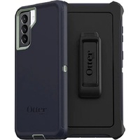 OtterBox Defender Samsung Galaxy S21+ 5G (6.7') Case Varsity Blues - (77-81251), 4X Military Standard Drop Protection,Multi-Layer,Included Holster