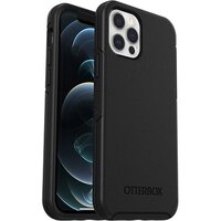 OtterBox Symmetry Apple iPhone 12 / iPhone 12 Pro Case Black (77-65414), Antimicrobial, 3X Military Standard Drop Protection, Ultra-Slim
