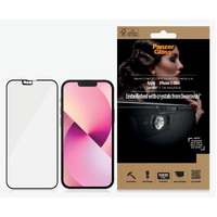 PanzerGlass Apple iPhone 13 Mini CamSlider Embellished with Crystals from Swarovski Screen Protector - Black (2750), AntiBacterial, Edge-to-Edge