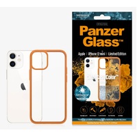PanzerGlass??? ClearCaseColor??? iPhone 12 mini - PanzerGlass Orange Limited Edition - Most powerful ClearCase??? ever