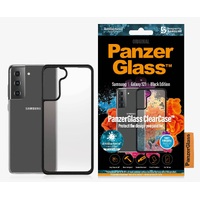 PanzerGlass??? ClearCase??? Samsung Galaxy S21 - Black Edition - Anti yellow, Scratch resistant