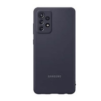 Samsung A72  Silicone Cover Black - Silky smooth and stylish, Slender form, serious safeguarding, Colour choices for any style