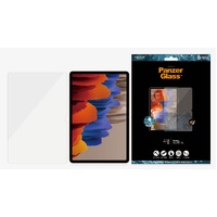 PanzerGlass Samsung Galaxy Tab S8+ / Galaxy Tab S7+ (12.4') Screen Protector - (7242), AntiBacterial, Edge-to-Edge, Compatible with Pen, Case Friendly