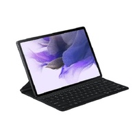 Samsung Galaxy Tab S7+ & S7 FE (2021) Keyboard Cover - Black, Wireless Keyboard Share,  Antimicrobial Coating,  Auto Screen On/Off