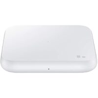 Samsung Wireless Charger Single Pad White- Support All QI universal Standard Handset, 9W Fast Charging