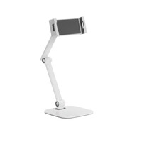 Brateck PAD39-02 SIMPLICITY UNIVERSAL PHONE/TABLET TABLETOP STAND Compatible with most 4.7'~12.9' phones, tablets, and more devices (White) (LS)