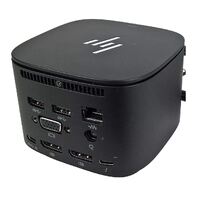 HP Thunderbolt Dock 280W G4 4J0G4AA - 1x USB-C 4x USB-A 3.2 1x Thunderbolt 4 1x HDMI 2x DP 1x 2.5Gb RJ45 100W Power Devliery Support 4xDisplays
