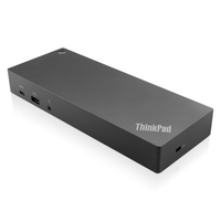 LENOVO ThinkPad Hybrid USB-C with USB-A Docking Station 135W 4K USB-C 2xHDMI 2xDP 3xUSB3.1 2xUSB2.0 GLAN for ThinkPad X1 Carbon X1 Yoga Tablet 10