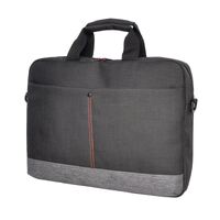 Oxhorn 10' 13.3' 14' 15.6' 16' Notebook back high-quality nylon fabric Top zip closure and padded compartment Shoulder strap nylon case Black+ Grey