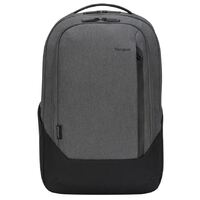 Targus 15.6' Cypress EcoSmart Large Backpack Laptop Notebook Tablet - Up to 15.6', Made with 26 Recycled Water Bottles - Grey 20L (LS)